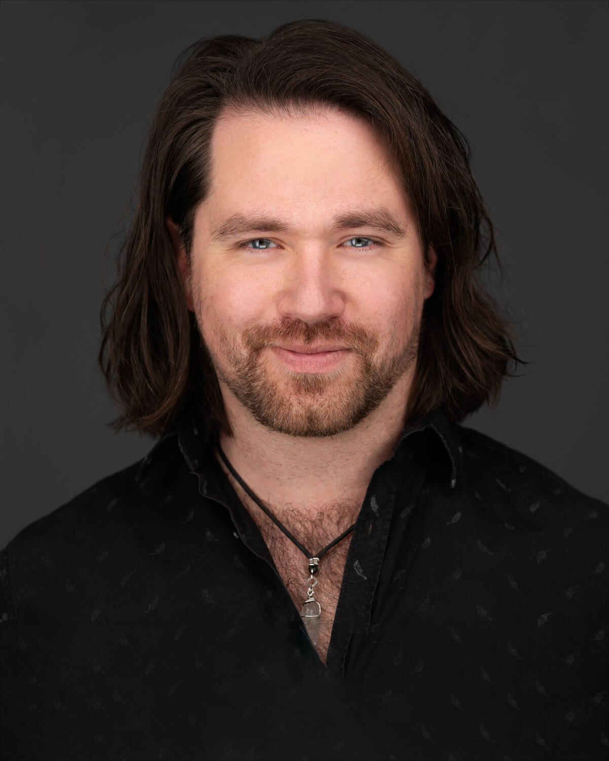 Portrait of film director and director of photography James Alton.