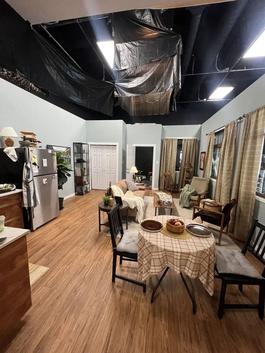 Blood Brothers set built inside Kelowna Film Studios