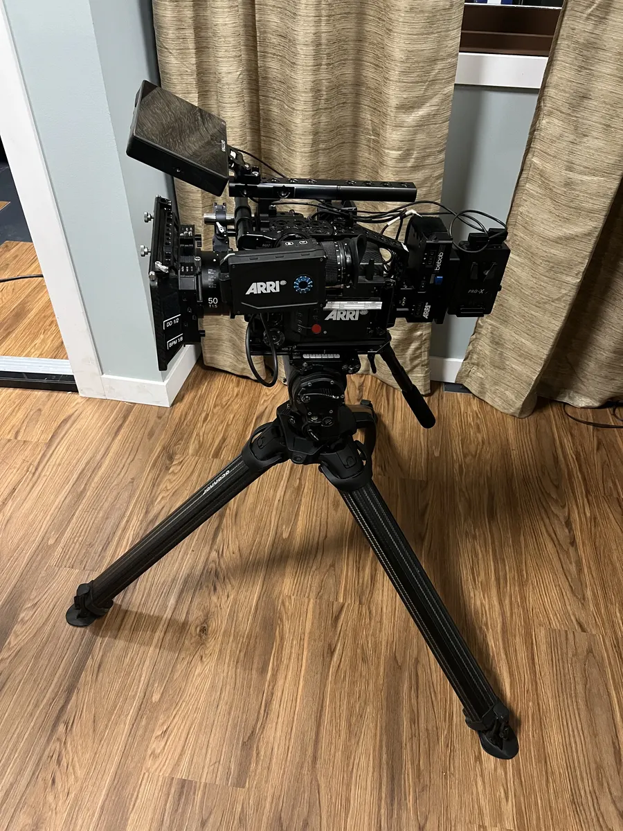 ARRI camera setup during Blood Brothers