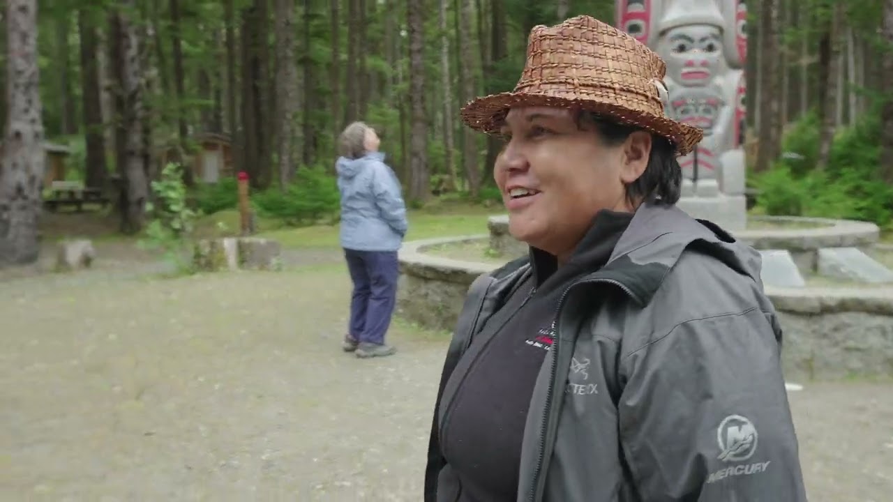A sweeping coastal view of Haida Gwaii from a film for Indigenous Tourism BC and Haida House.